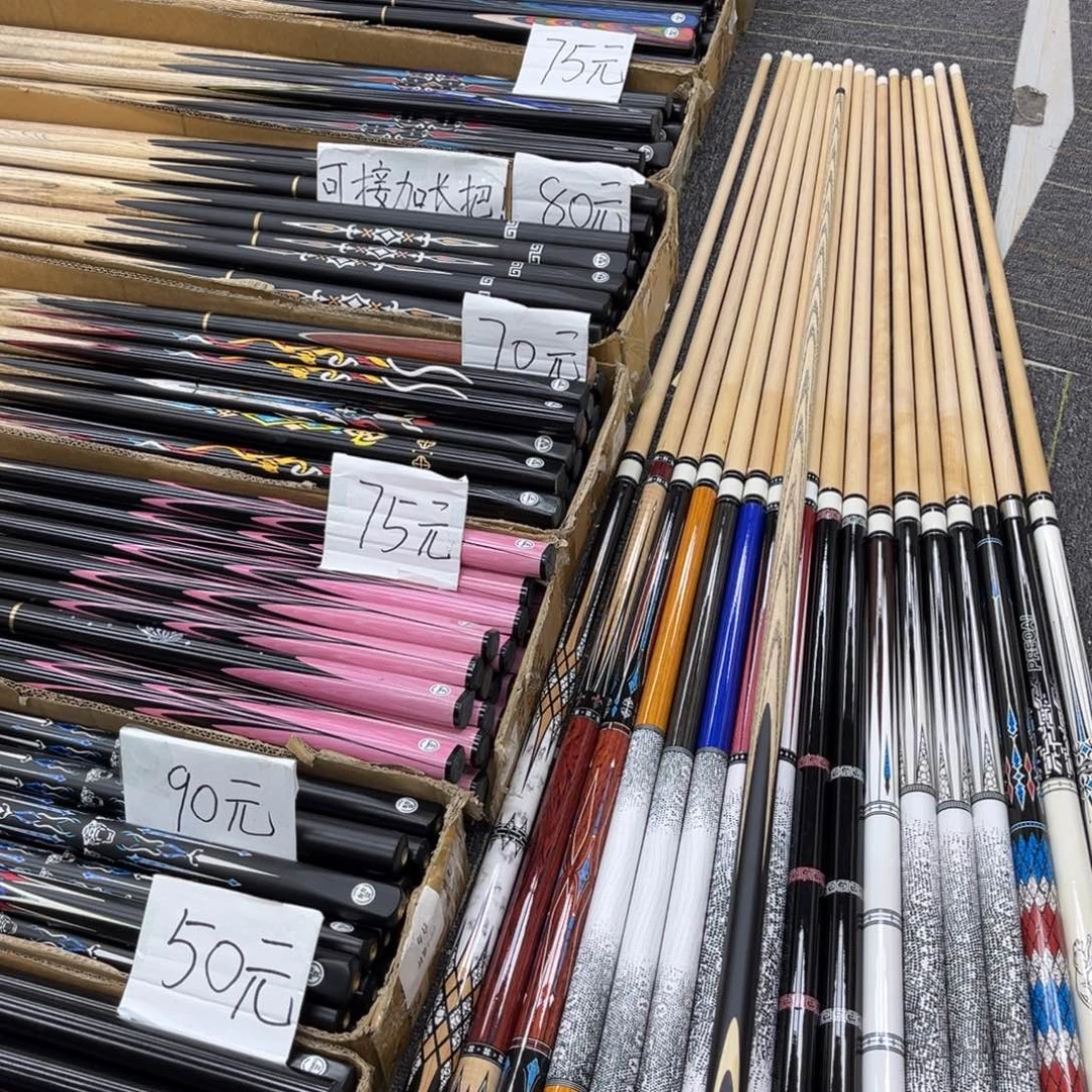 长款白蜡木墨刀中头通杆微瑕杆盒套餐