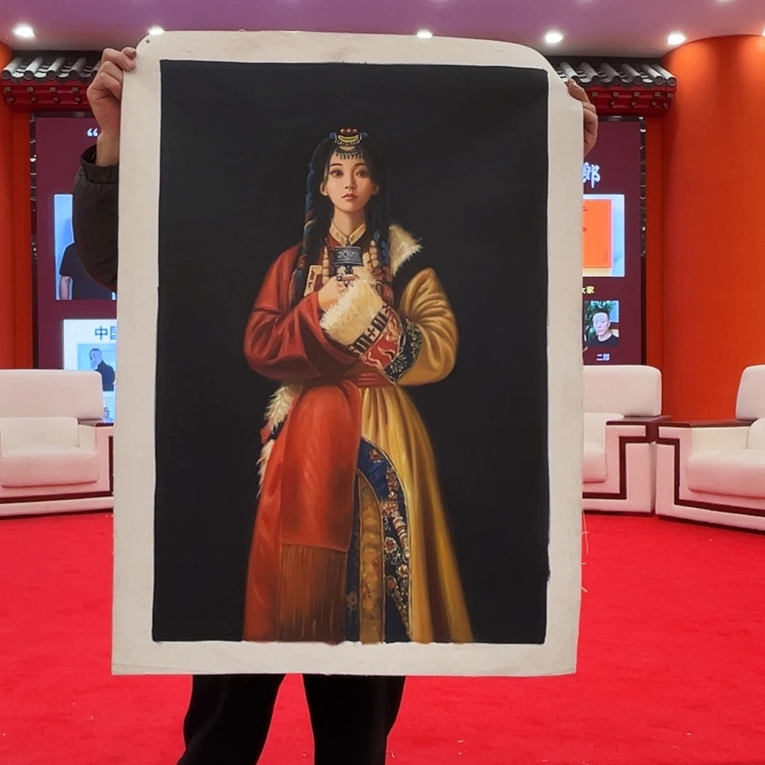国画二郎展览原作
