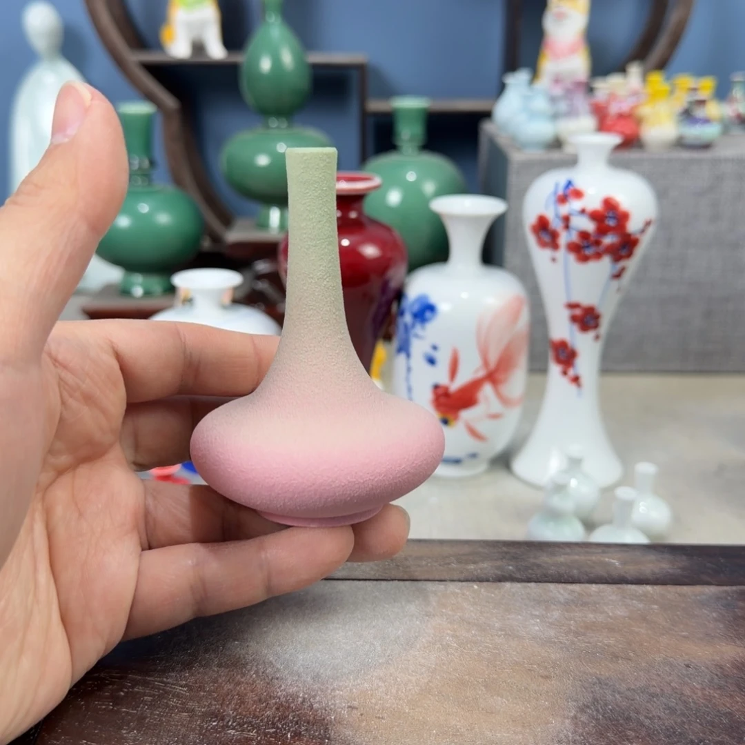 陶瓷手工小花器摆件