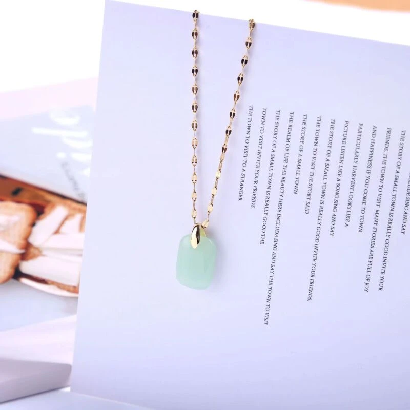 钛钢项链 钛钢项链 A092 时尚经典百搭轻奢ins项链