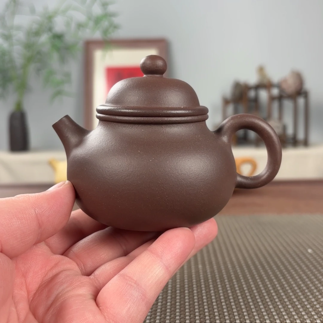 茶壶紫砂黄龙山原矿紫砂壶200