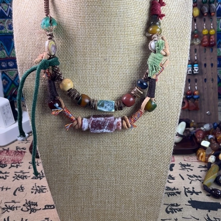 玛瑙/玉髓未镶嵌颈饰