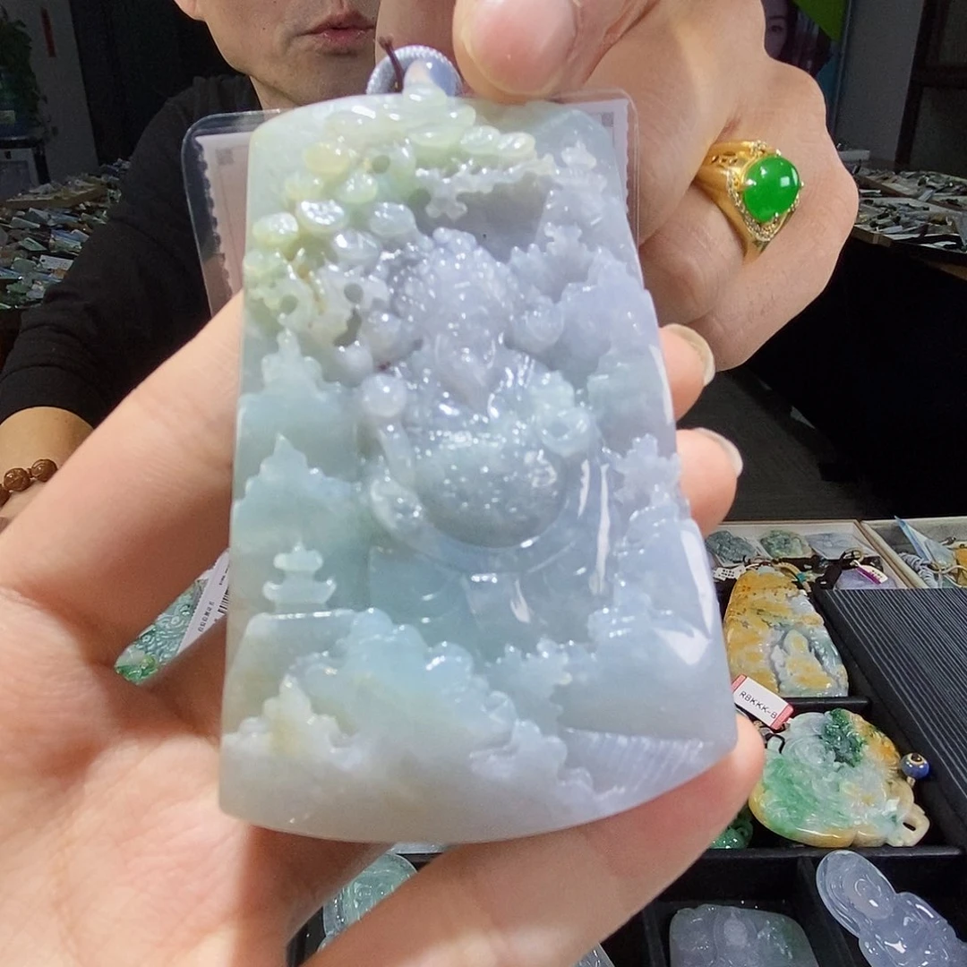 颈饰未镶嵌翡翠翡翠