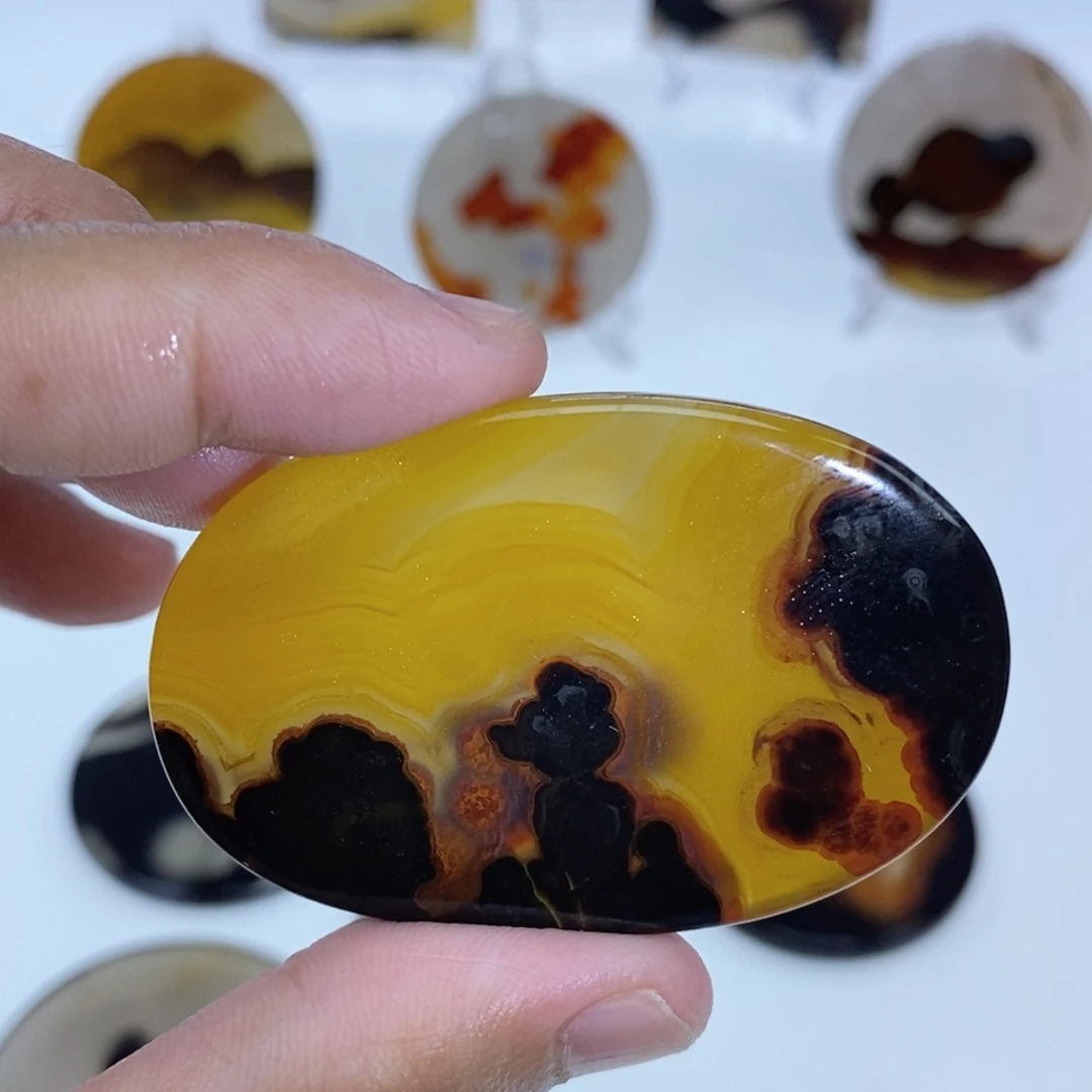玛瑙/玉髓未镶嵌珠宝半成品
