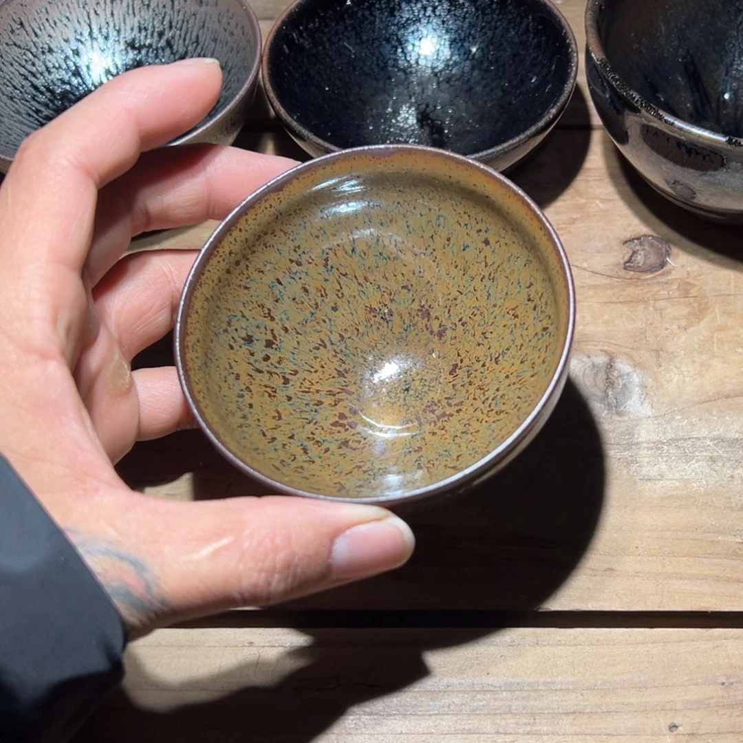 茶盏老木头柴烧建盏精选53