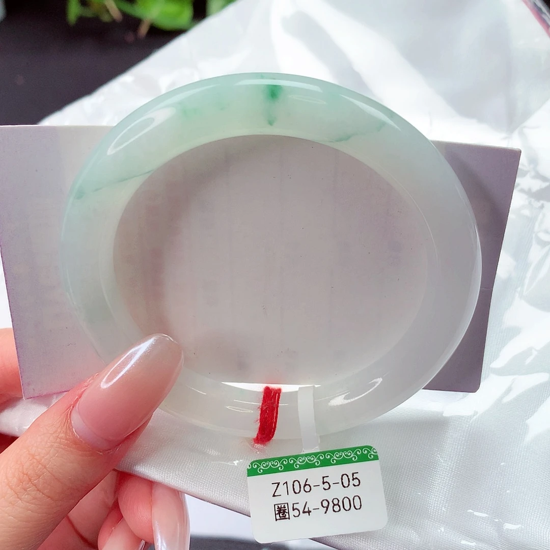 翡翠未镶嵌手镯缅甸天然a货翡翠手镯