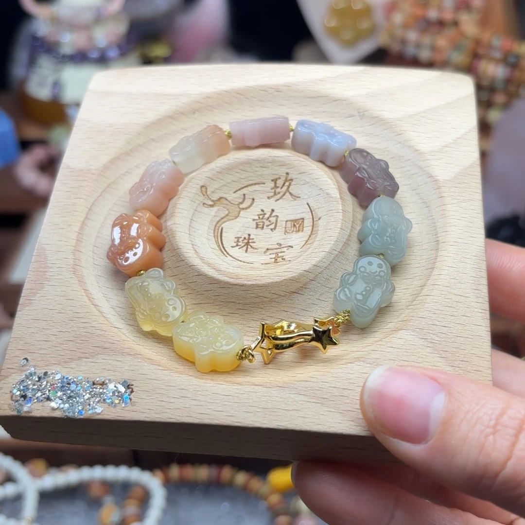 石英质玉珠宝半成品未镶嵌