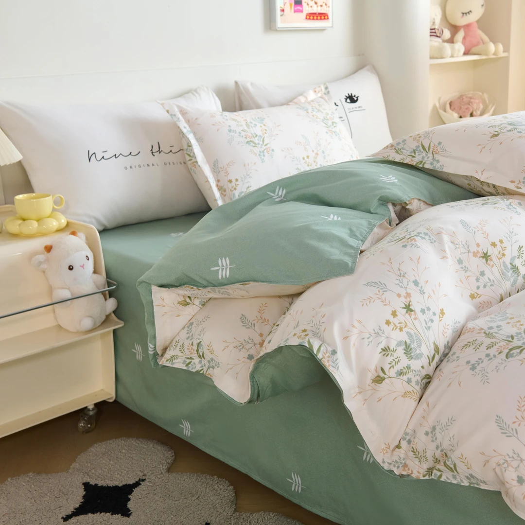 秋冬四件套床单被套被罩大尺寸双人宿舍床品加厚磨毛2024年新款