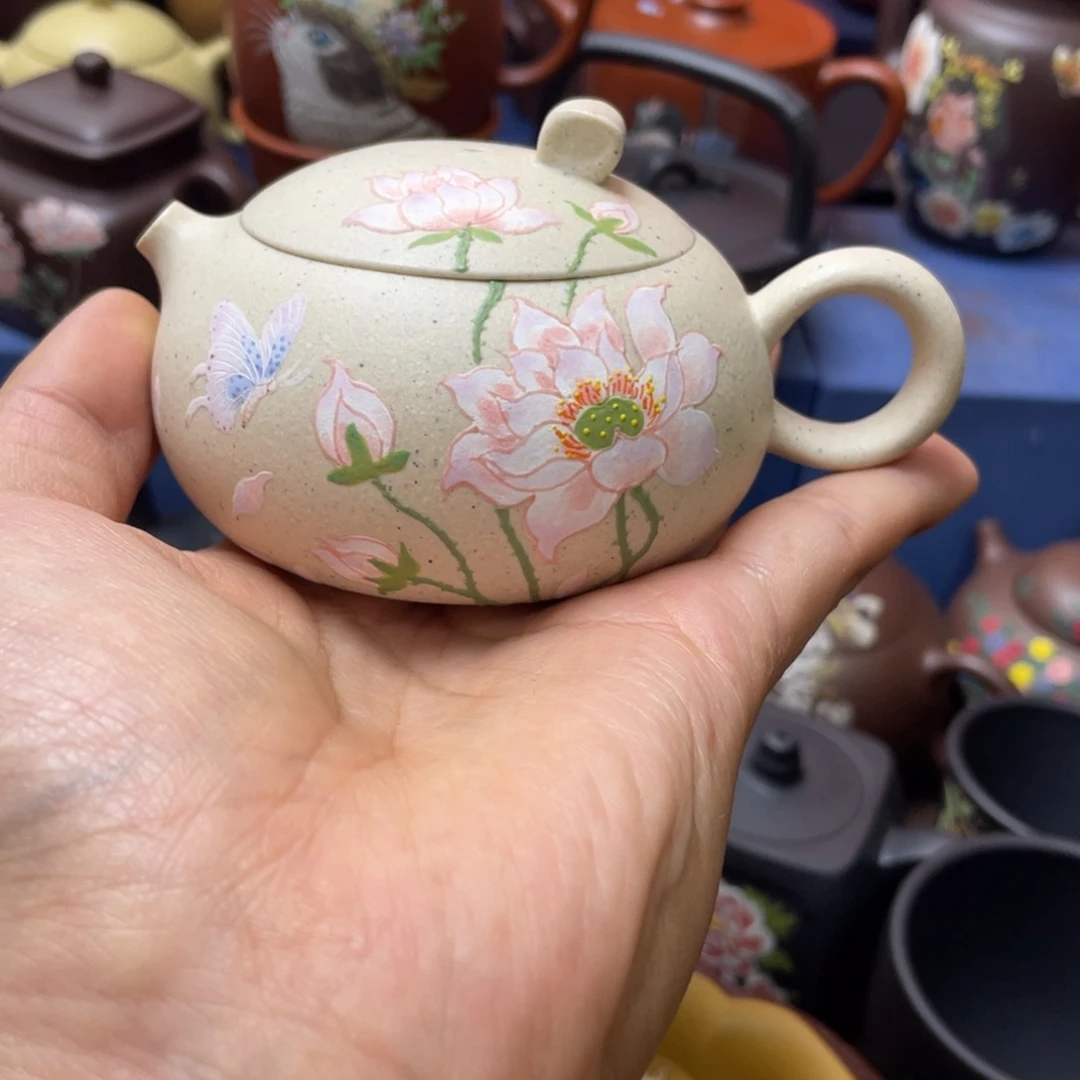 夏***红泥茶杯紫砂茶壶150cc