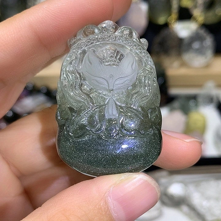 未镶嵌颈饰水晶天然