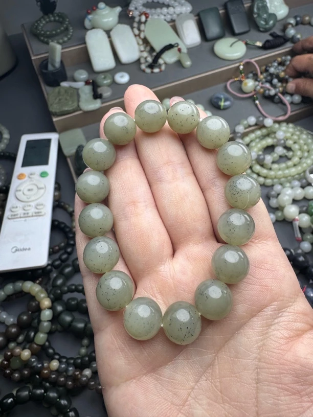 新疆青花手串卡12mm拍一发一多样性发货