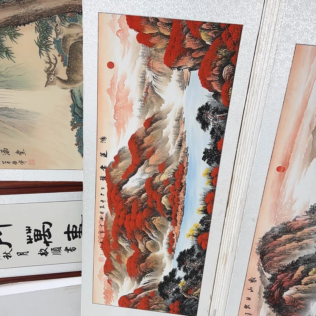 醉***尘国画手绘保证质量保证