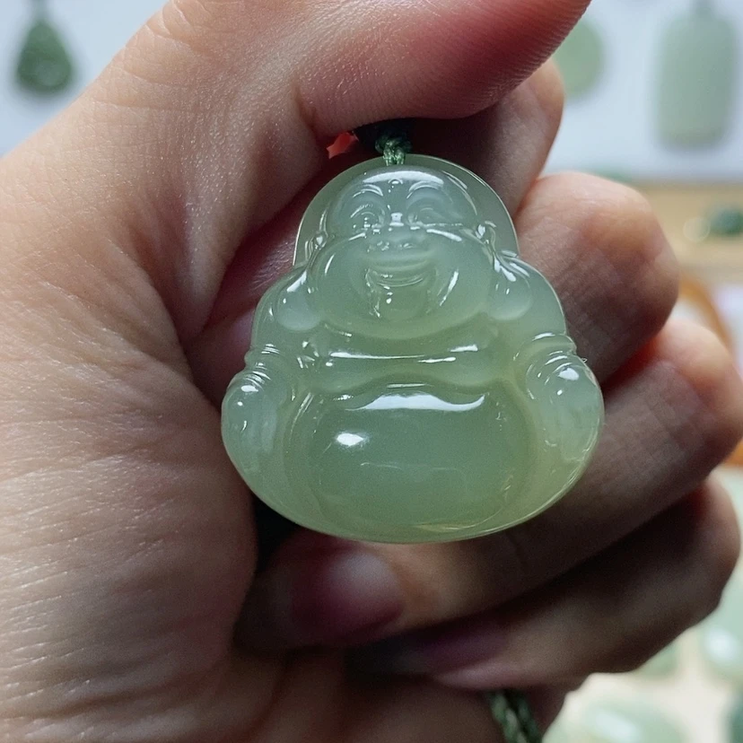 【闪购商品】和田玉未镶嵌颈饰快***猪