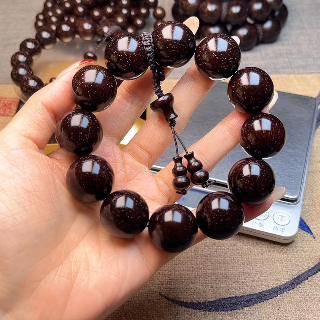 檀香紫檀（小叶紫檀）2.0 12颗满天星