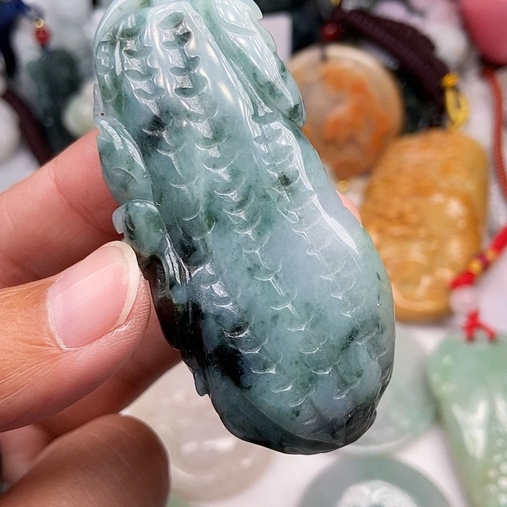 未镶嵌挂件翡翠翡翠