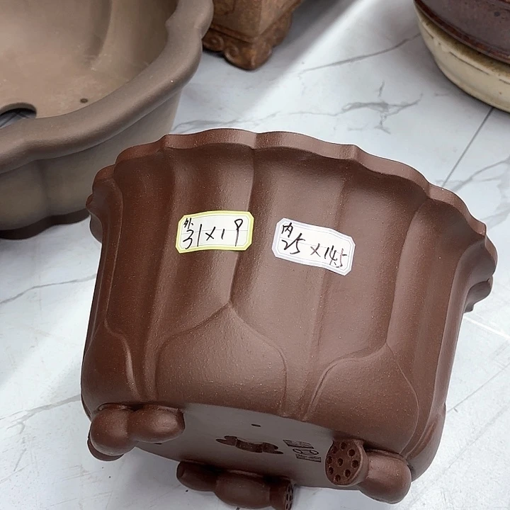 紫砂花盆紫砂的味道很好