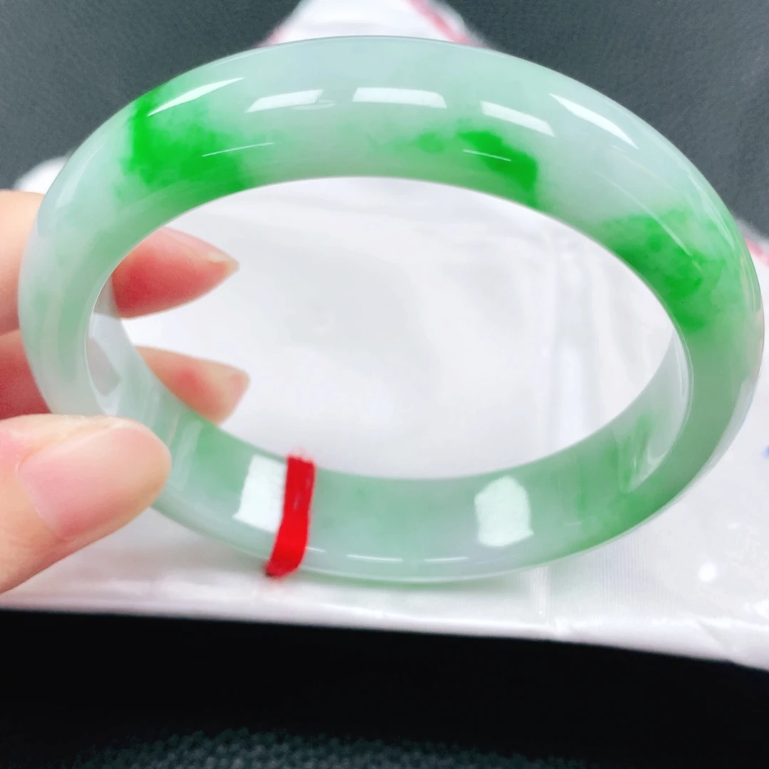 未镶嵌手镯翡翠61圈