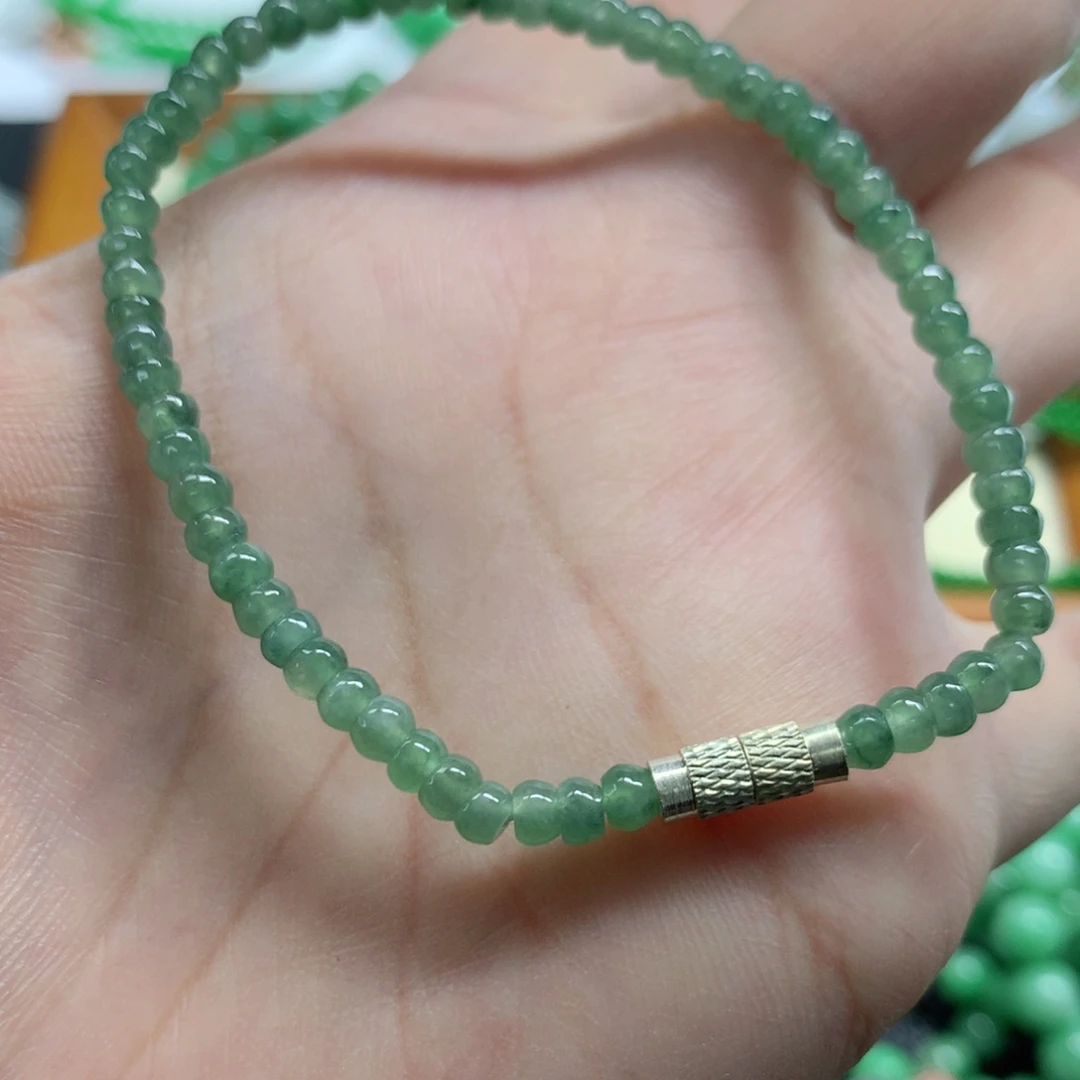 翡翠未镶嵌手链翡翠