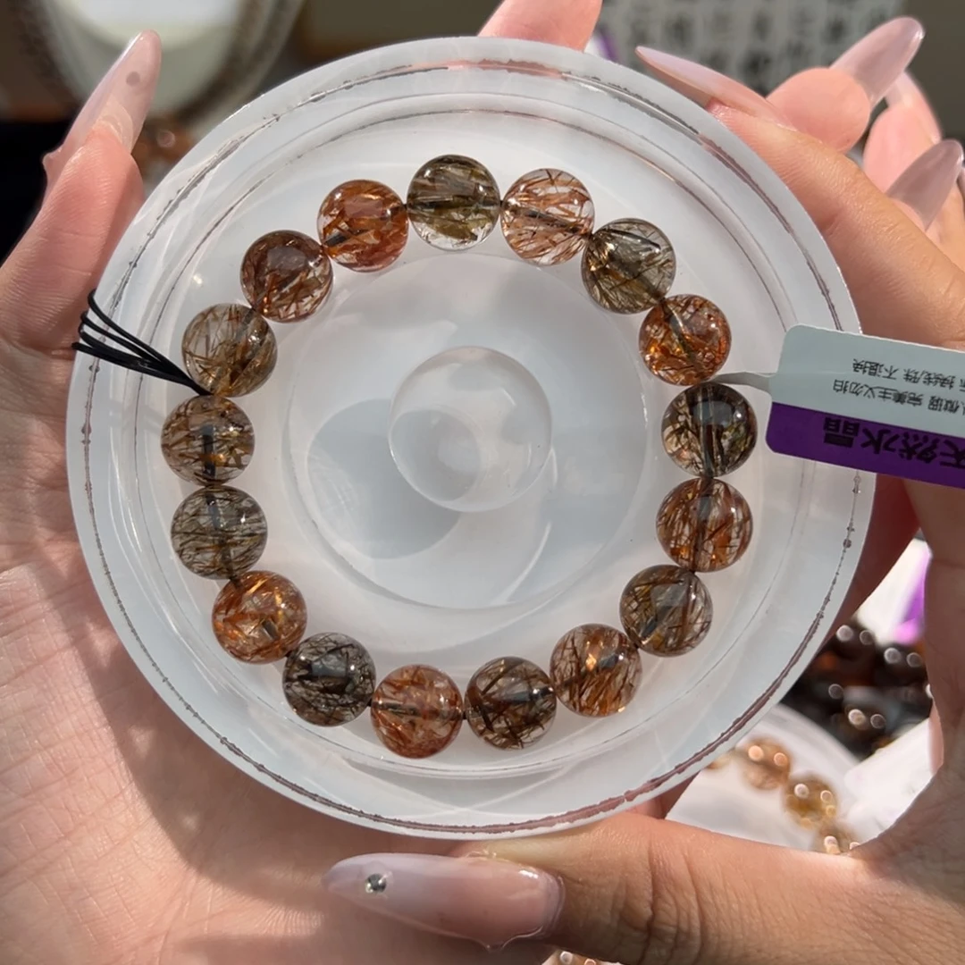 手链水晶未镶嵌黑金超七11