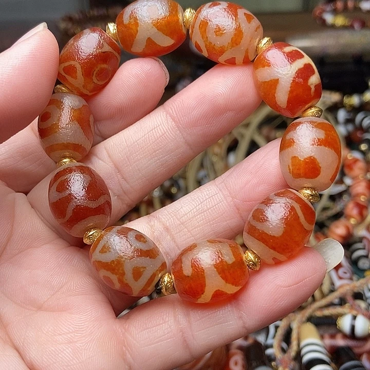 玛瑙/玉髓未镶嵌手链