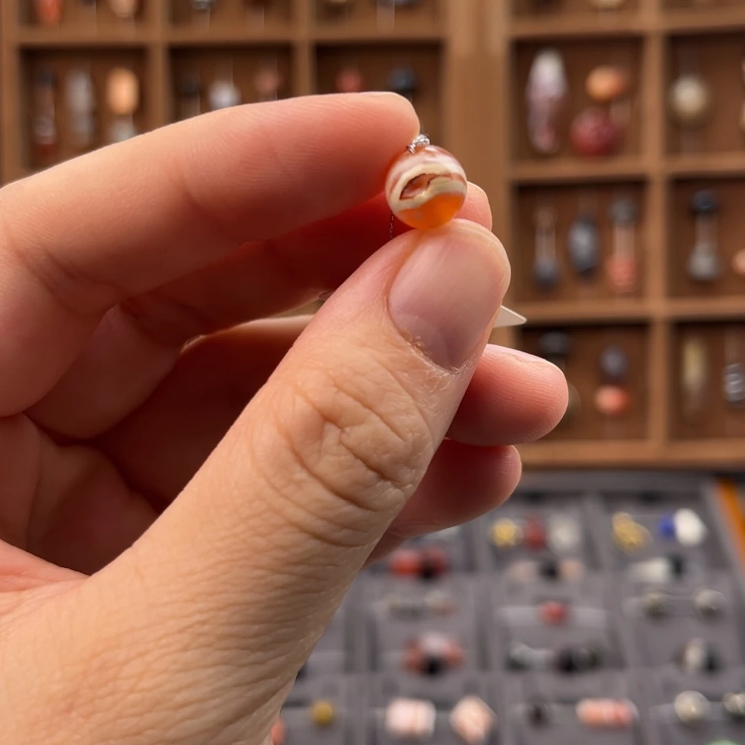 玛瑙/玉髓未镶嵌吊坠(不含链)