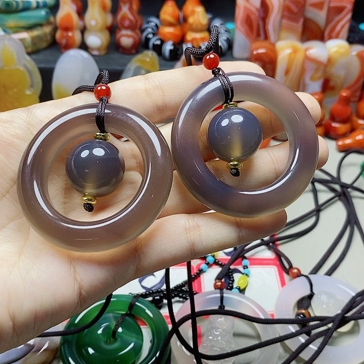 未镶嵌吊坠(不含链)玛瑙/玉髓起**航