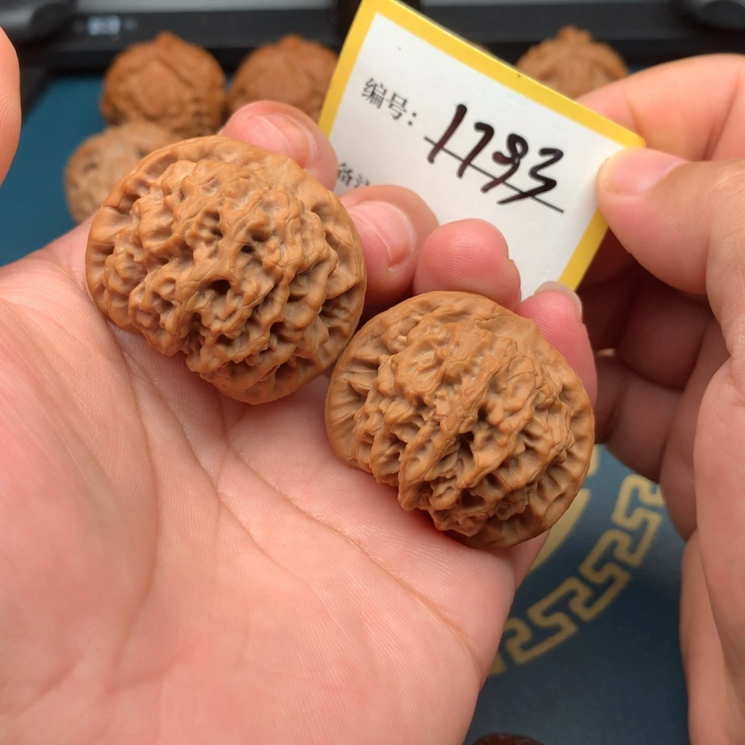 把件文玩核桃39.5全品秦闷1793