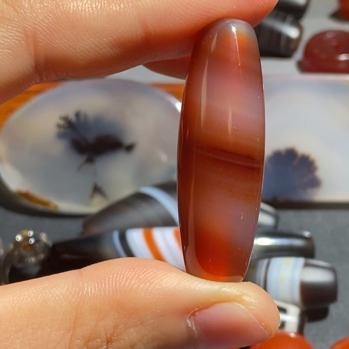 玛瑙/玉髓未镶嵌项链