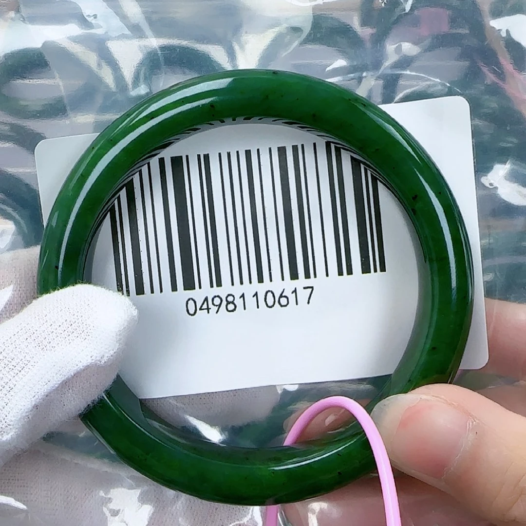 和田玉（碧玉）手镯未镶嵌5960