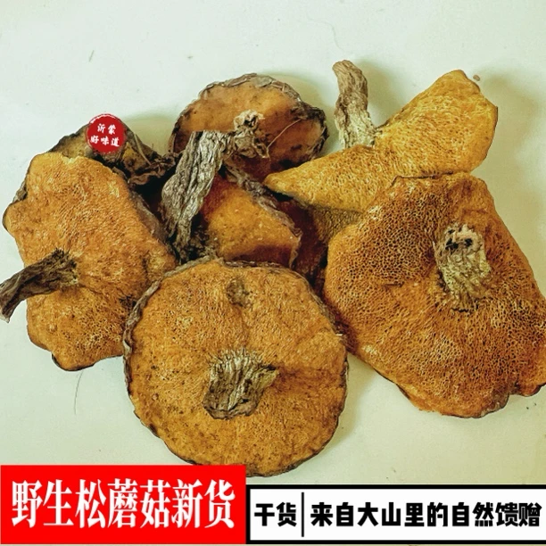 沂蒙山松菇松蘑菇干货野生菌山蛾子粘团子蘑菇炖鸡料野生山货特产
