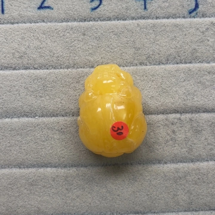 裸石琥珀未镶嵌天然蜜蜡配件