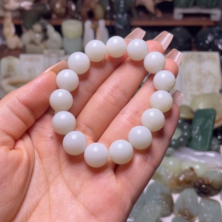 和田玉未镶嵌颈饰呀*?