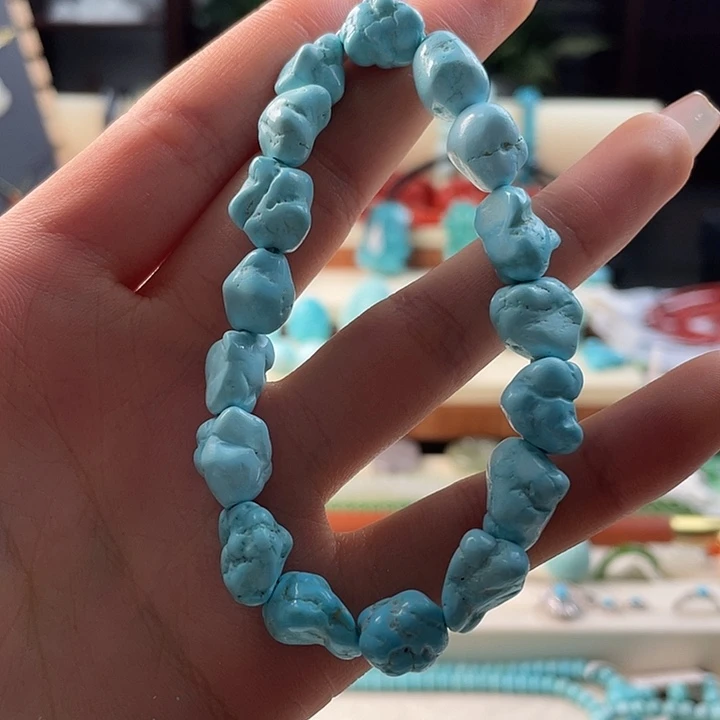 绿松石未镶嵌手串