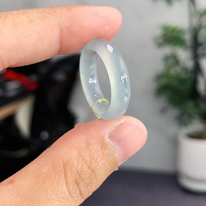 翡翠未镶嵌戒指15号