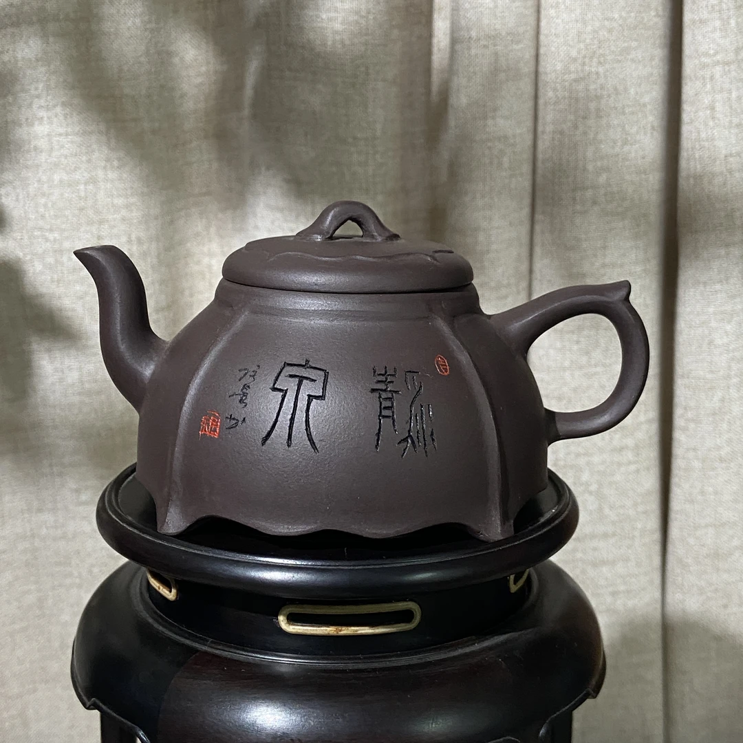 宜兴手工紫砂陶 茶壶GS3181-5