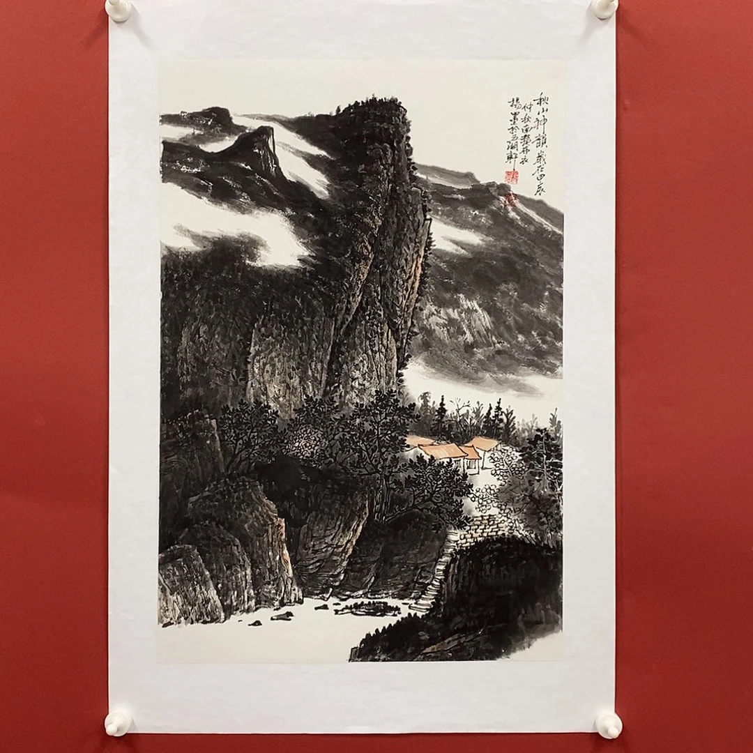 国画杨墨四尺三开70*45精品佳作