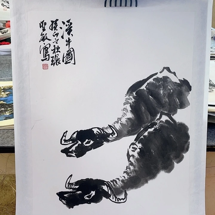 国画张圣敏先生纯手绘作品