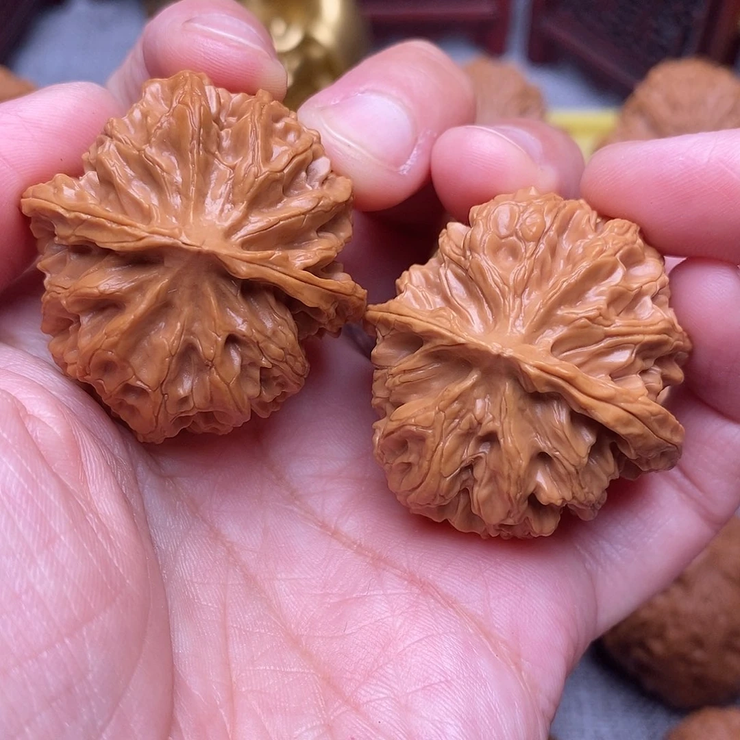 文玩核桃把件全品毕业苹果37尺