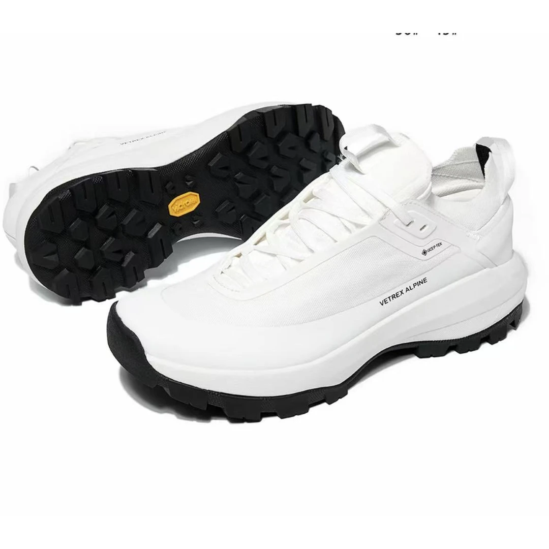 【公司渠道品】商务高弹轻量化 透气 防滑冬款男款徒步户外登山跑鞋