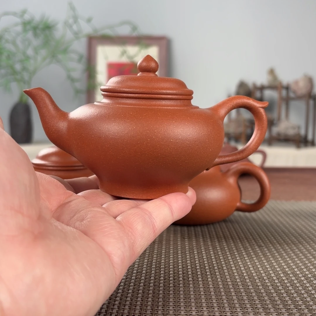 紫砂茶壶黄龙山原矿紫砂壶230