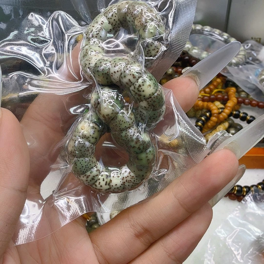 手串星月菩提87卓越星月菩提猪大肠10单圈
