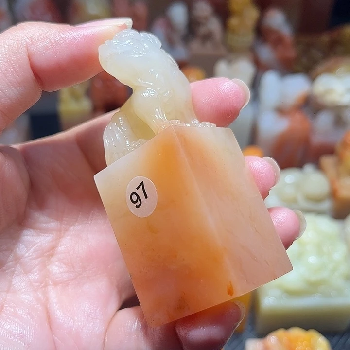 老挝石老挝保利石印章