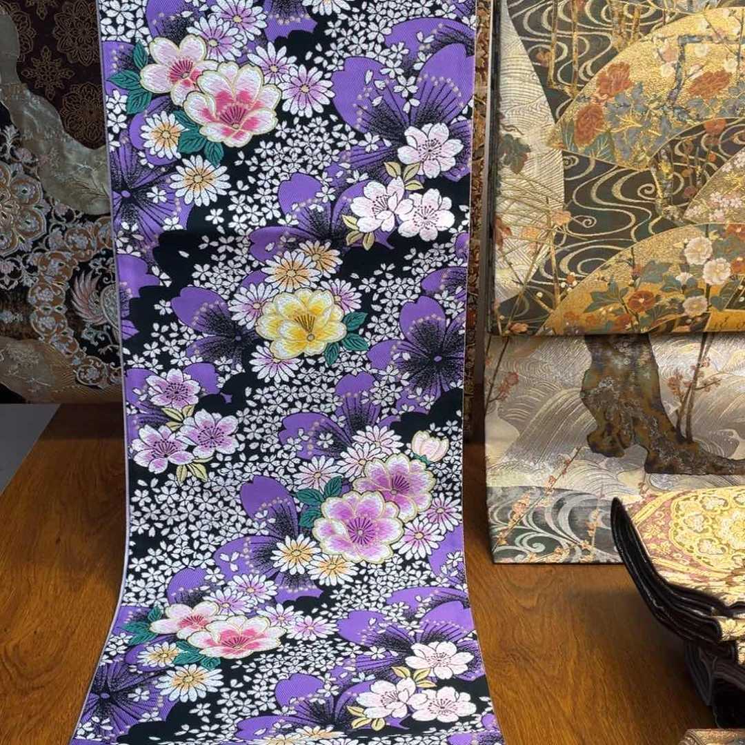 织绣全通唐织樱花