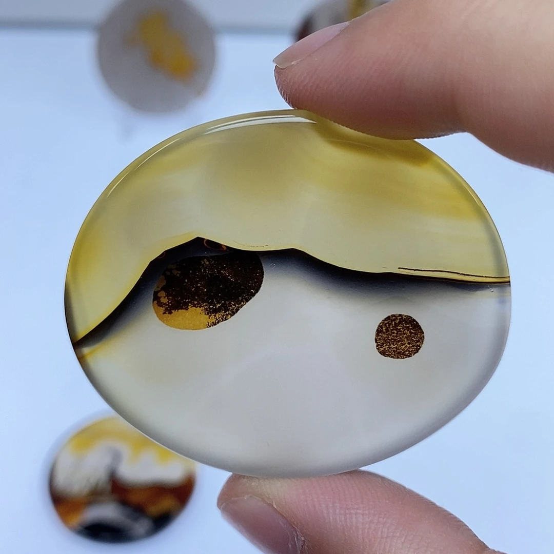 玛瑙/玉髓未镶嵌珠宝半成品