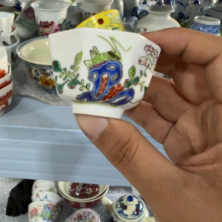 摆件材料手绘瓷全部处理