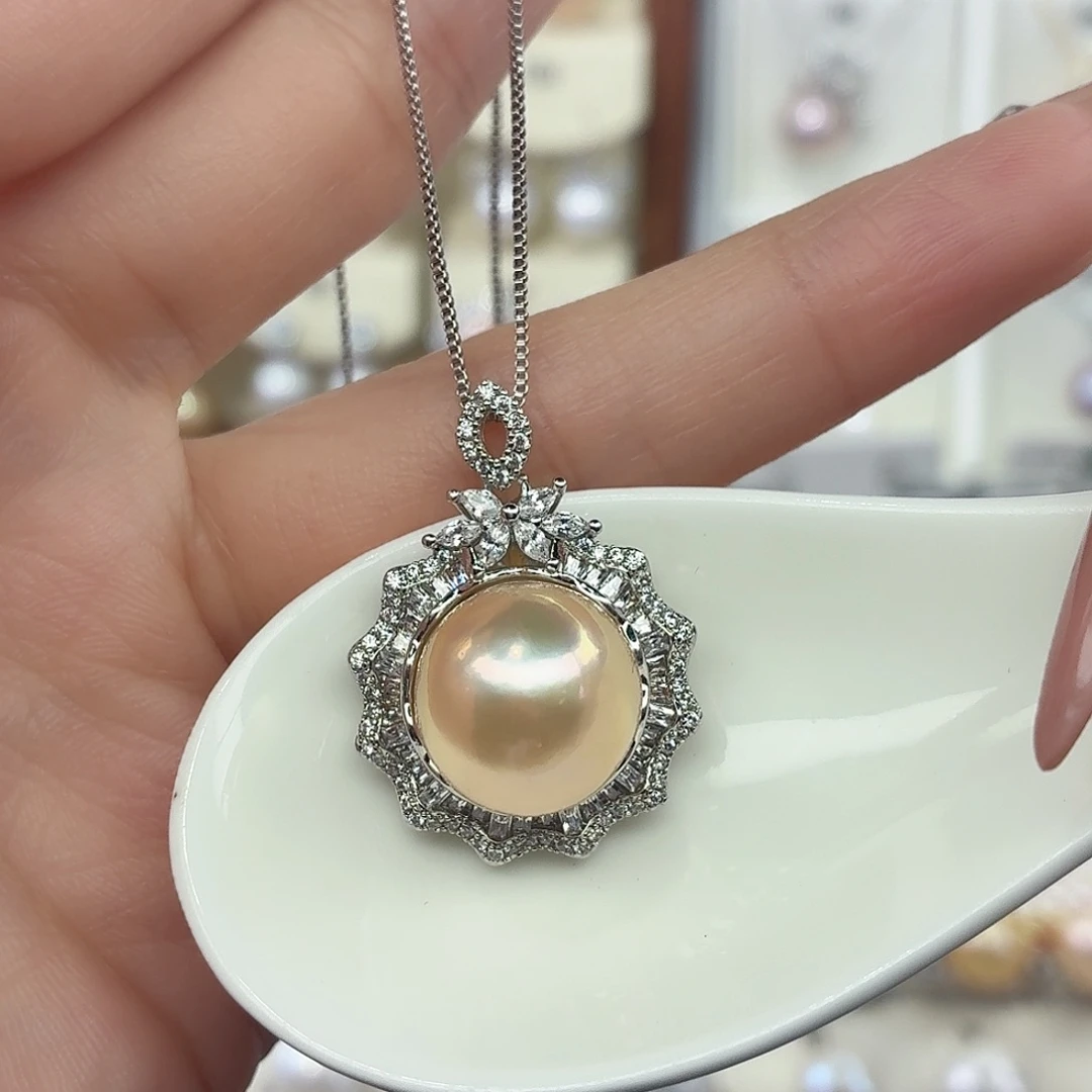 颈饰淡水珍珠合金F