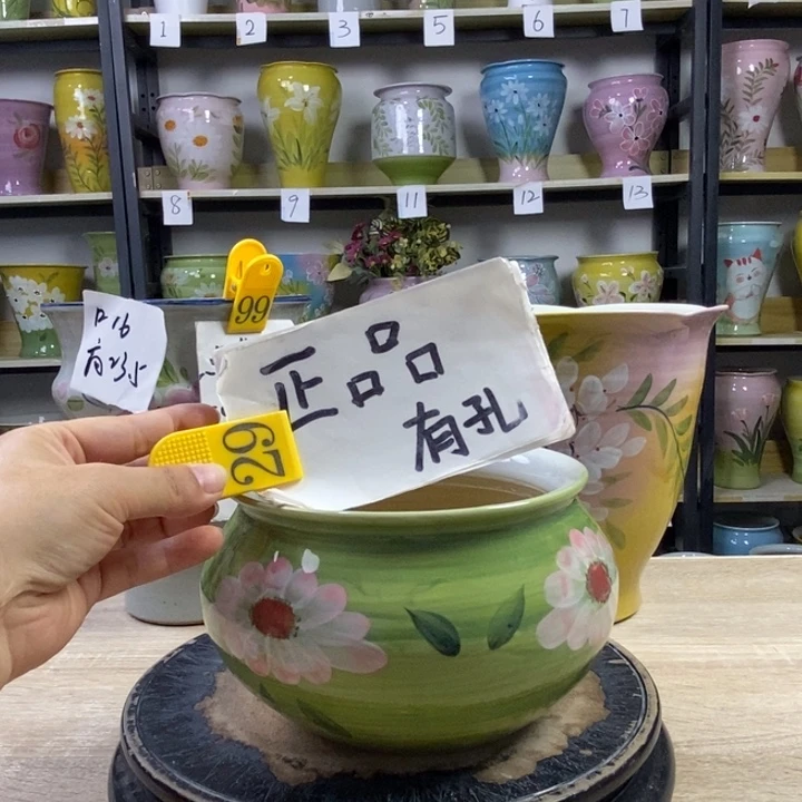 景德镇高温陶瓷花盆