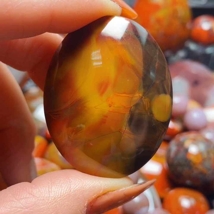 玛瑙/玉髓战国红玛瑙挂件未镶嵌