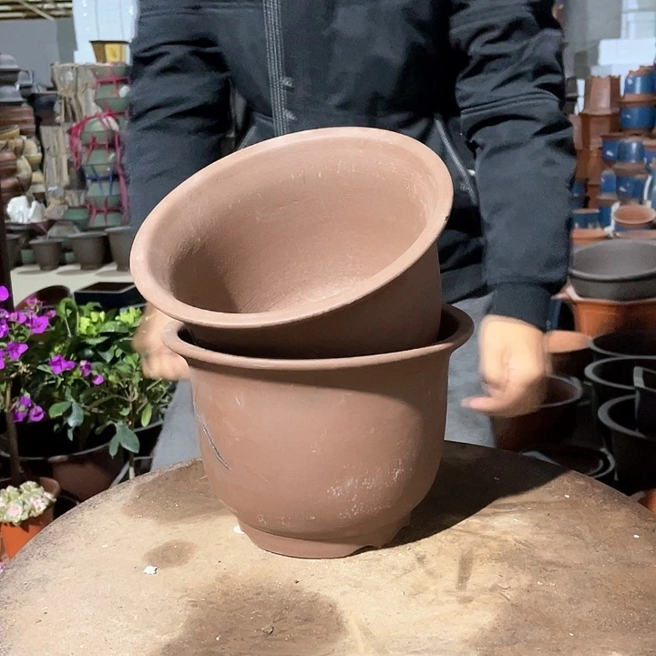 紫砂平角21+21花盆