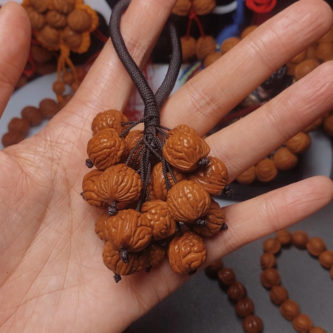 桃核吊坠桃枭挂件1